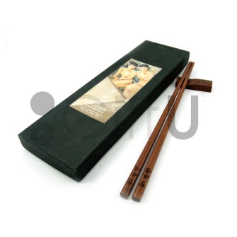 Wooden Chopstick gift set - set of 2pairs - Two Girls